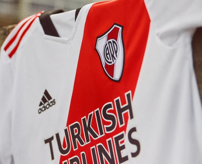 La nueva camiseta de River Plate. 